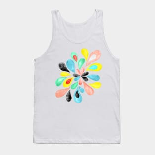 Paisley Paint Tank Top